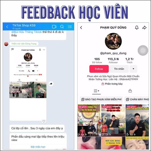 Feedback học viên Phạm Quý Dũng